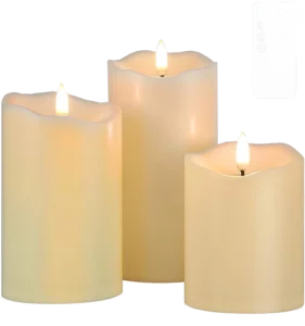 Flameless Candles with Remote