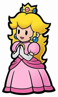Princess Peach in the Super Mario